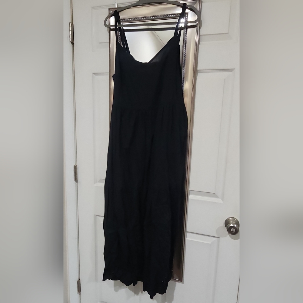 Black summer dress
